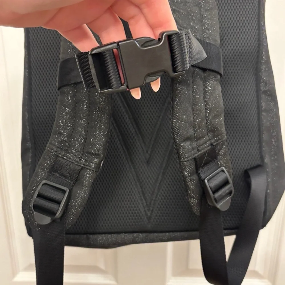 Ivivva by Lululemon Where to Next Backpack in Black glitter